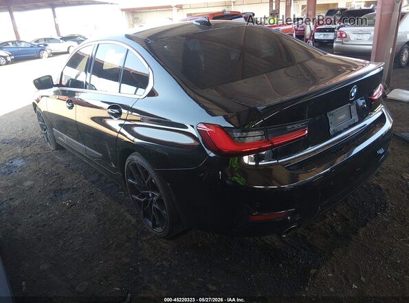 WBA5R1C09LFH38104 2020 BMW 3 SERIES Black Trasero izquierdo