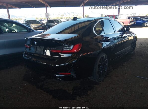 WBA5R1C09LFH38104 2020 BMW 3 SERIES Black Trasero derecho