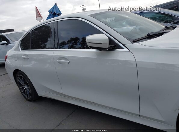 WBA5R1C50KFH11528 2019 BMW 3 SERIES White უკანა სალონის ხედი
