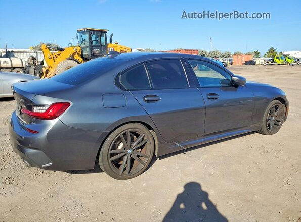 WBA5R1C53KAJ99273 2019 BMW 3 SERIES Gray უკანა მარჯვენა