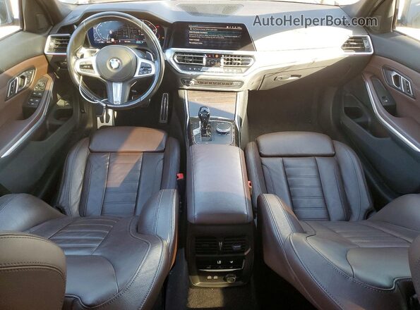 WBA5R1C53KAJ99273 2019 BMW 3 SERIES Gray წინა პანელის ხედი