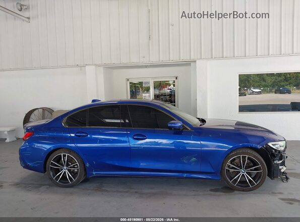 WBA5R1C54KAE81344 2019 BMW 7 SERIES Blue Սալոնի 360 աստիճան տեսք