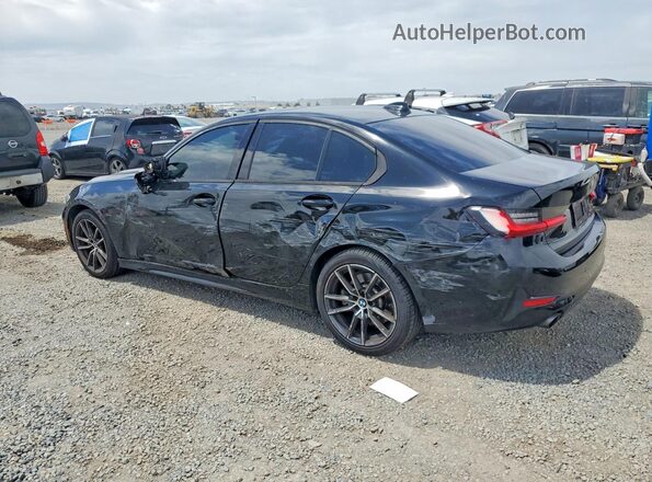 WBA5R1C5XKAJ98833 2019 BMW 3 SERIES Черный Задняя левая четверть