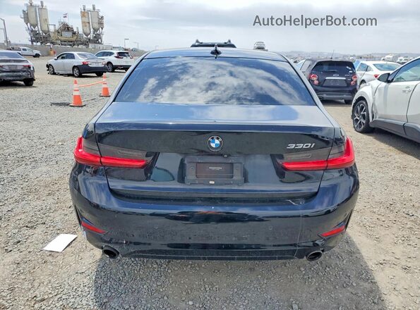 WBA5R1C5XKAJ98833 2019 BMW 3 SERIES Черный Вид сзади