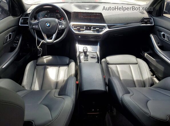 WBA5R1C5XKAJ98833 2019 BMW 3 SERIES Черный Вид панели приборов