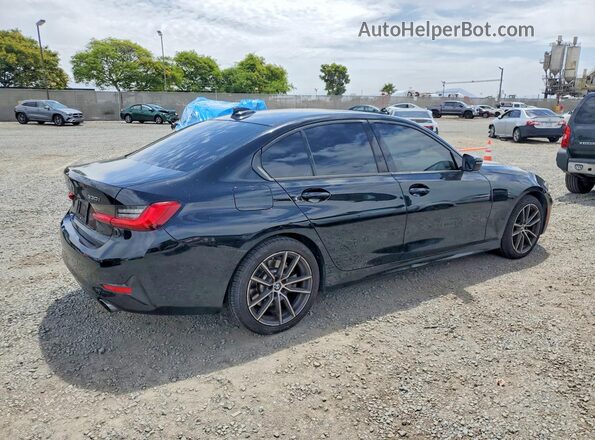 WBA5R1C5XKAJ98833 2019 BMW 3 SERIES Черный Задняя правая четверть