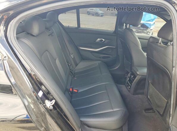 WBA5R1C5XKAJ98833 2019 BMW 3 SERIES Черный Вид задних сидений