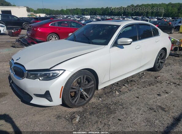 WBA5R7C01MFK10865 2021 BMW 3 SERIES White Front left