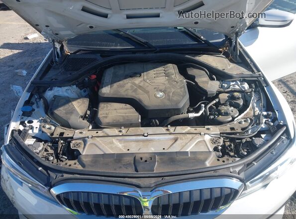 WBA5R7C01MFK10865 2021 BMW 3 SERIES White Rear view