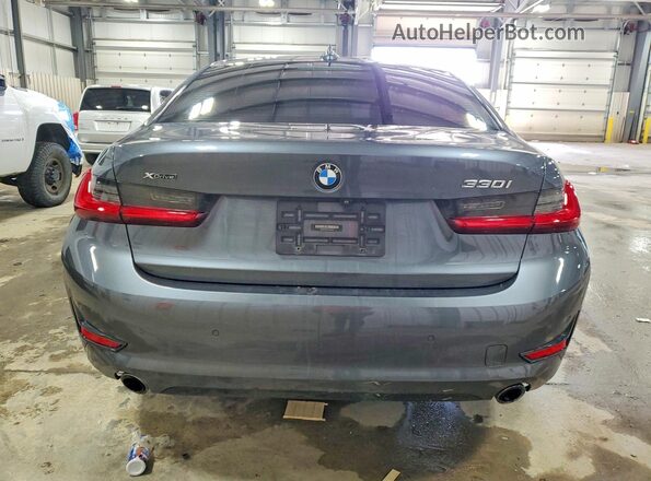 WBA5R7C07LFH50612 2020 BMW 3 SERIES Charcoal Vista trasera