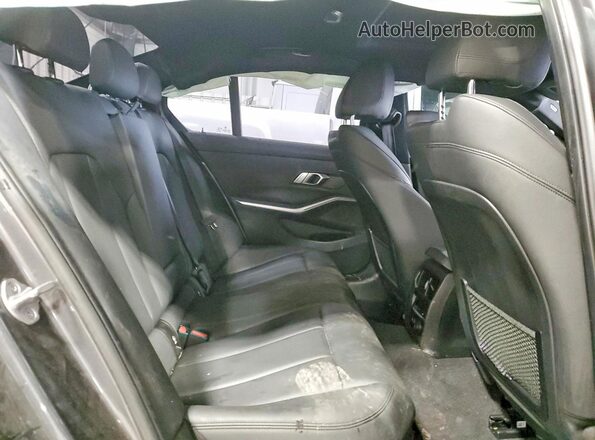 WBA5R7C07LFH50612 2020 BMW 3 SERIES Charcoal Vista de los asientos traseros