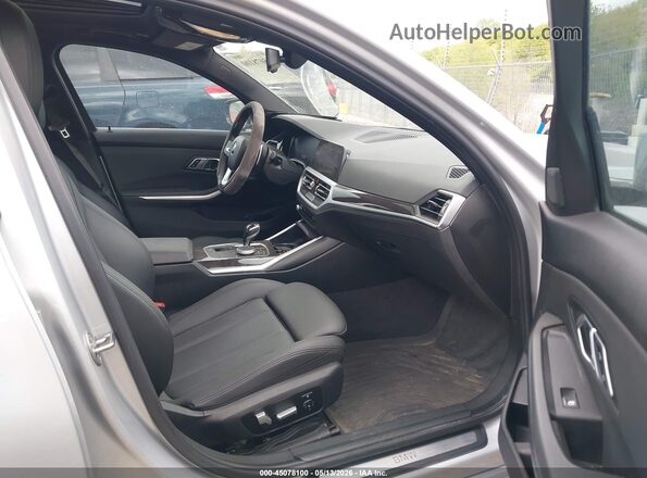 WBA5R7C53KFH26768 2019 BMW 3 SERIES Silver Front interior view