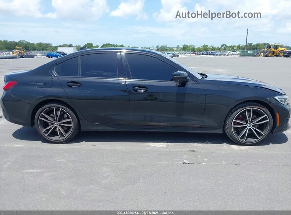 WBA5R7C55KAE82621 2019 BMW 3 SERIES Black Սալոնի հետևի տեսք