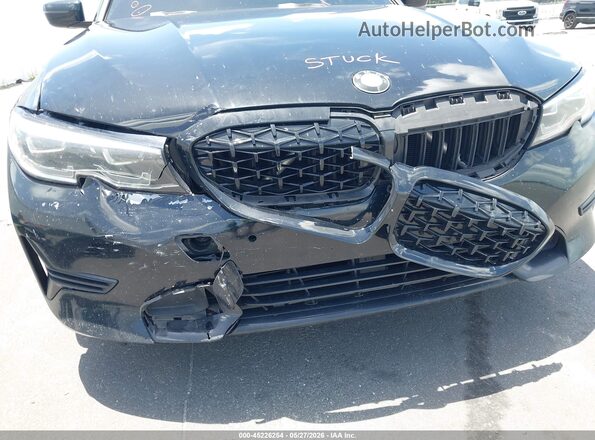 WBA5R7C55KAE82621 2019 BMW 3 SERIES Black Դիմացի տեսք