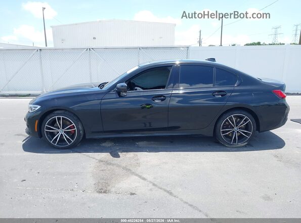WBA5R7C55KAE82621 2019 BMW 3 SERIES Black Սալոնի 360 աստիճան տեսք
