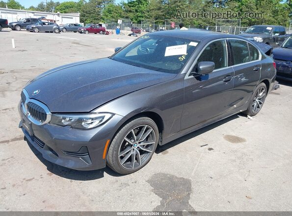 WBA5R7C55KFH15545 2019 BMW 7 SERIES Gray წინა მარცხენა ხედი სამი მეოთხედიდან
