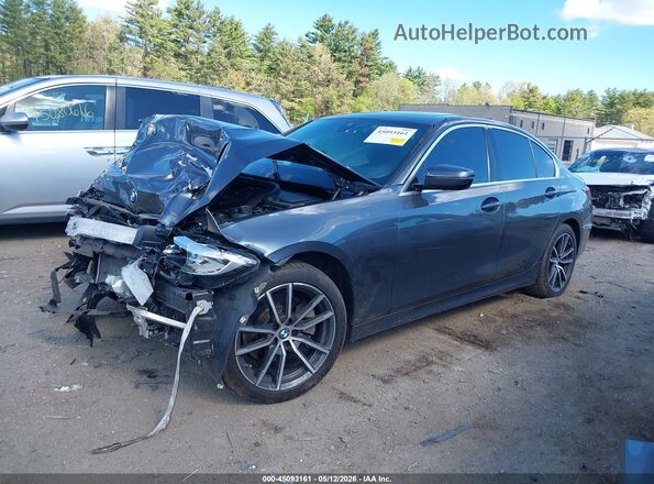 WBA5R7C56KAJ86858 2019 BMW 7 SERIES Gray Front left