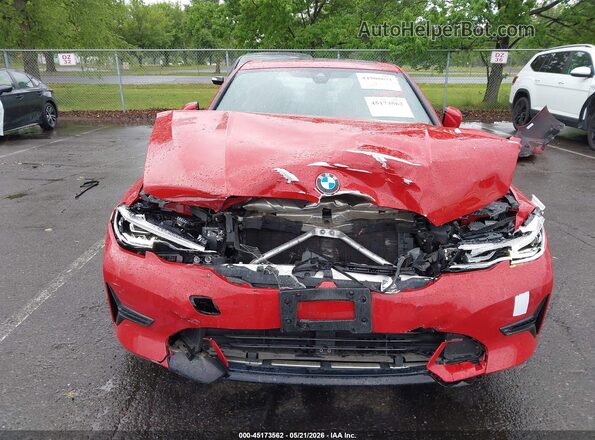 WBA5R7C57KAJ82575 2019 BMW 7 SERIES Red Instrument cluster view