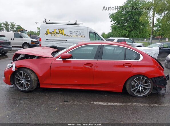 WBA5R7C57KAJ82575 2019 BMW 7 SERIES Red 360 interior view