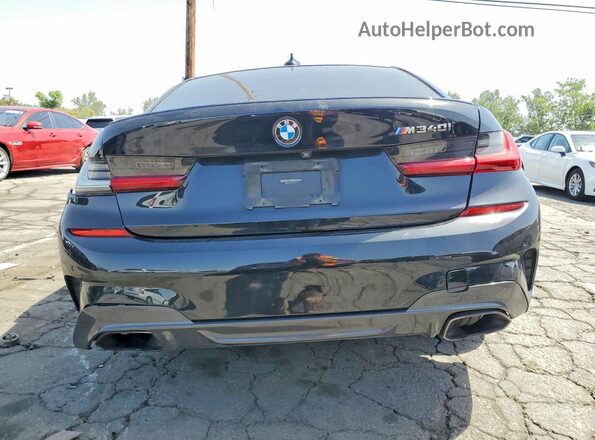 WBA5U7C05LFH50607 2020 BMW M3 Black უკანა ხედი