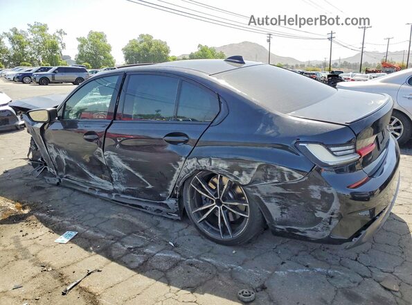 WBA5U7C05LFH50607 2020 BMW M3 Black უკანა მარცხენა