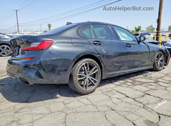 WBA5U7C05LFH50607 2020 BMW M3 Black უკანა მარჯვენა