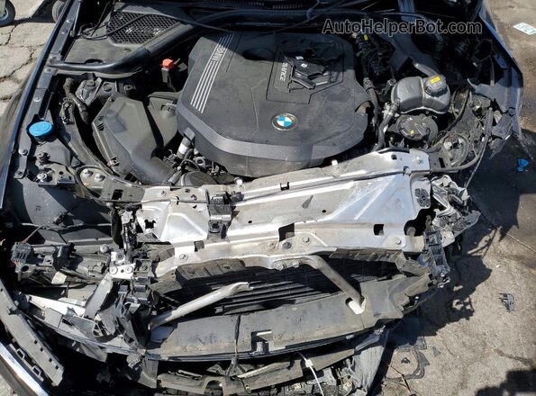 WBA5U7C05LFH50607 2020 BMW M3 Black უკანა სალონის ხედი