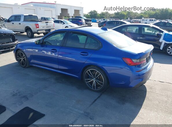 WBA5U7C08LAF54013 2020 BMW M3 Blue 