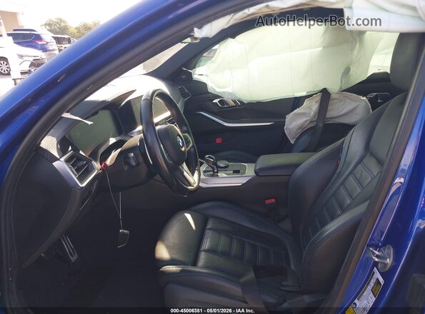 WBA5U7C08LAF54013 2020 BMW M3 Blue 