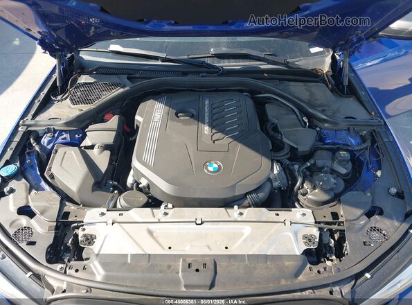 WBA5U7C08LAF54013 2020 BMW M3 Blue 