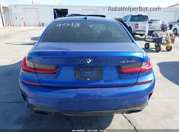 WBA5U7C08LAF54013 2020 BMW M3 Blue 