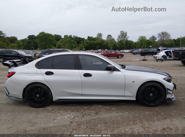 WBA5U9C00LAF54809 2020 BMW 3 SERIES White Սալոնի 360 աստիճան տեսք