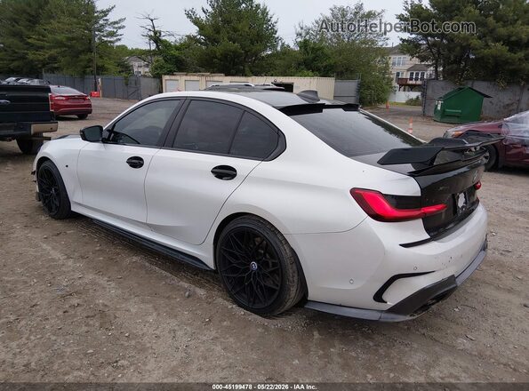 WBA5U9C00LAF54809 2020 BMW 3 SERIES White Հետևի ձախ