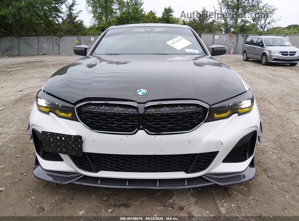 WBA5U9C00LAF54809 2020 BMW 3 SERIES White Սալոնի հետևի տեսք
