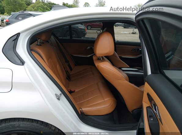 WBA5U9C00LAF54809 2020 BMW 3 SERIES White VIN կոդի պիտակի տեսք
