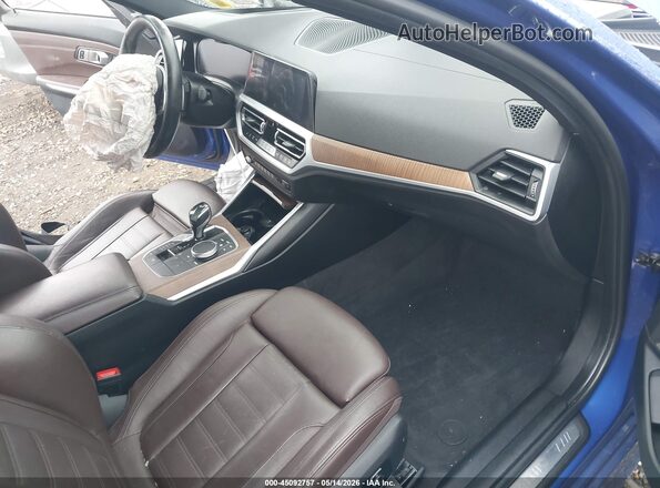 WBA5U9C01LA380360 2020 BMW M3 Blue Սալոնի դիմացի տեսք