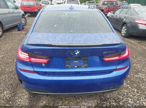 WBA5U9C01LA380360 2020 BMW M3 Blue 