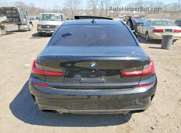 WBA5U9C02LFH25319 2020 BMW M3 Black Հետևի տեսք