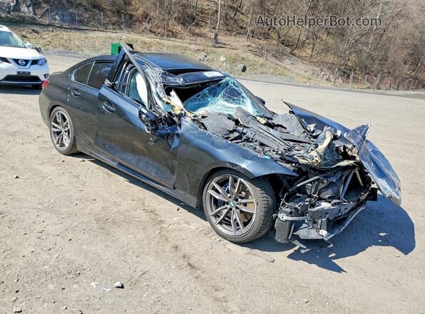 WBA5U9C02LFH25319 2020 BMW M3 Black Առջևի աջ