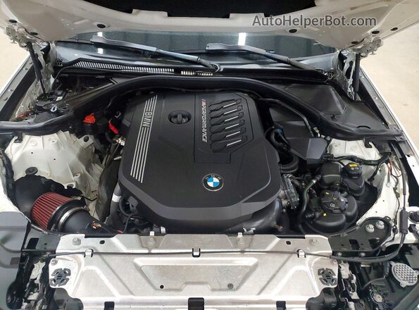 WBA5U9C04LA380109 2020 BMW M3 Белый Вид задней части салона