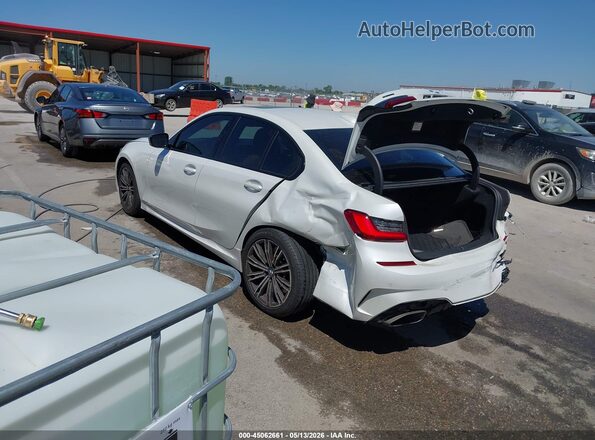 WBA5U9C05LFH04500 2020 BMW M3 White Trasero izquierdo