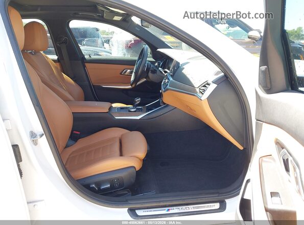 WBA5U9C05LFH04500 2020 BMW M3 White Vista interior delantera