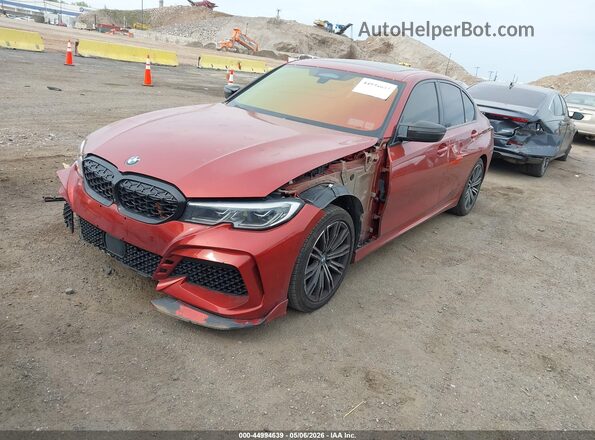 WBA5U9C06LFH60199 2020 BMW M3 Orange Передня ліва чверть