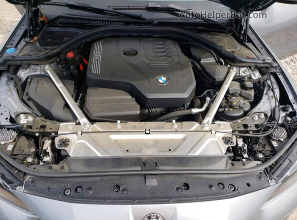 WBA63AV06RFR73245 2024 BMW 4 SERIES Gray Вид задньої частини салону