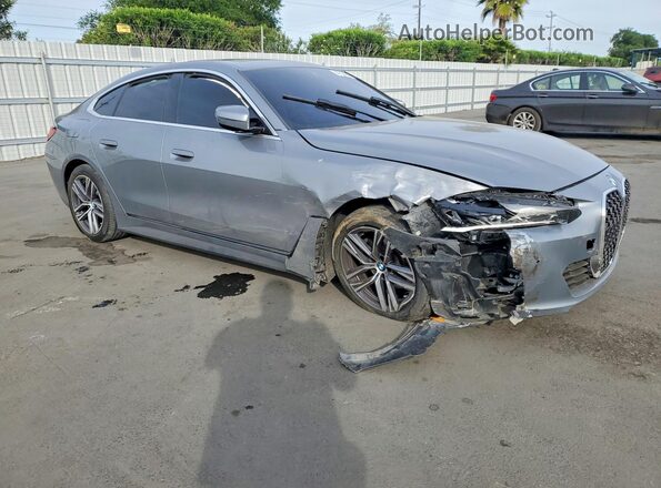 WBA63AV09RFP88459 2024 BMW 4 SERIES Silver Front right