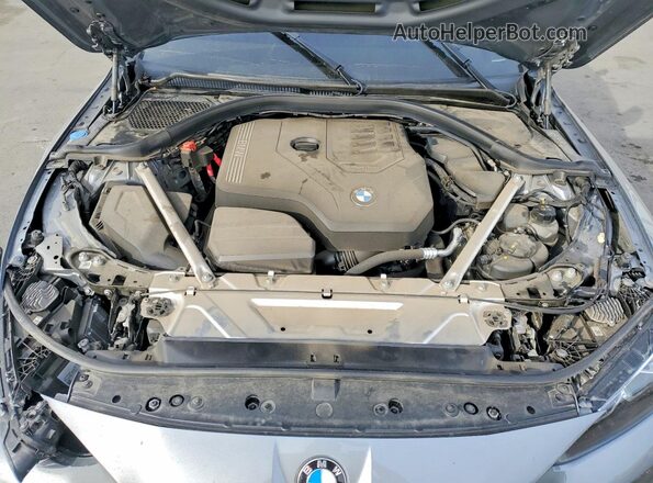 WBA63AV09RFP88459 2024 BMW 4 SERIES Silver Rear interior view
