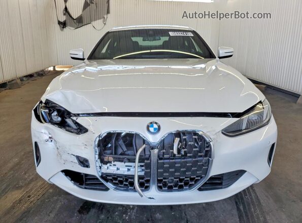 WBA63DA00TCW36103 2026 BMW 4 SERIES White წინა ხედი