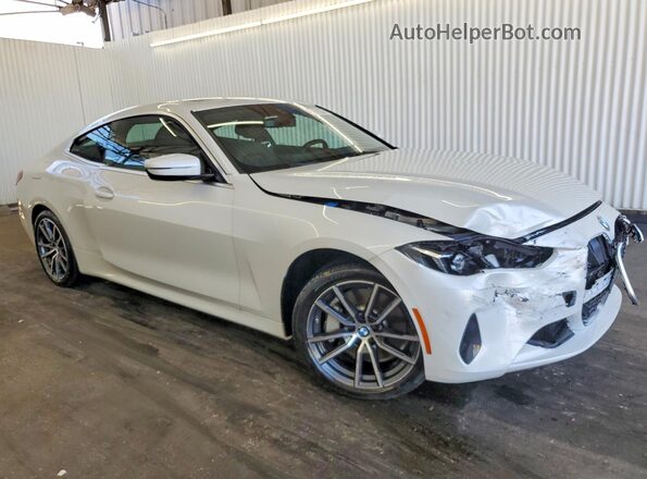 WBA63DA00TCW36103 2026 BMW 4 SERIES White წინა მარჯვენა