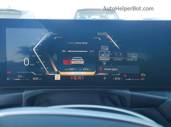 WBA63DA00TCW36103 2026 BMW 4 SERIES White ხელსაწყოთა პანელის ხედი