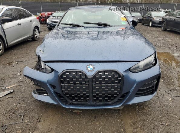 WBA63DA01SCT81184 2025 BMW 4 SERIES Blue Widok z przodu